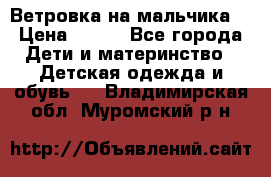 Ветровка на мальчика  › Цена ­ 500 - Все города Дети и материнство » Детская одежда и обувь   . Владимирская обл.,Муромский р-н